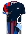 Heren T-shirt BIDI BADU  New York 2024 Tee Dark Blue/Red