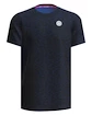 Heren T-shirt BIDI BADU  Spike Crew Two Colored Tee Dark Grey/Blue