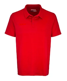 Heren T-shirt CCM Fitted Polo Red