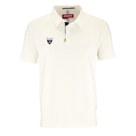 Heren T-shirt CCM Golf Fitted Polo Blanc