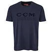 Heren T-shirt CCM Holiday SS Tee B Navy