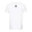 Heren T-shirt CCM Monochrome SS Tee White