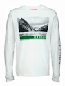 Heren T-shirt CCM Nostalgia POND L/S TEE White S