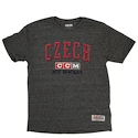 Heren T-shirt CCM  Old Practice Tri Tee Czech Hockey S