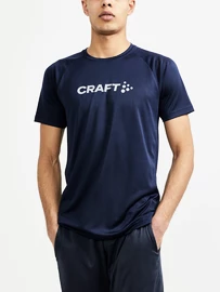 Heren T-shirt Craft Core Unify Logo Blue Navy