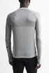 Heren T-shirt Craft  SubZ Wool LS grey