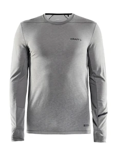 Heren T-shirt Craft  SubZ Wool LS grey