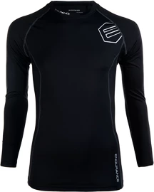 Heren T-shirt Endurance Crosbyton Compression LS Black