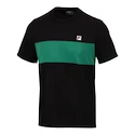 Heren T-shirt Fila  T-Shirt Bosse Black/Green Jacket