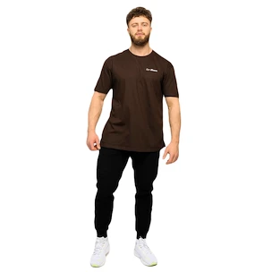 Heren T-shirt GymBeam  Basic Chocolate Brown