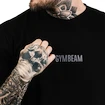 Heren T-shirt GymBeam  FIT Black