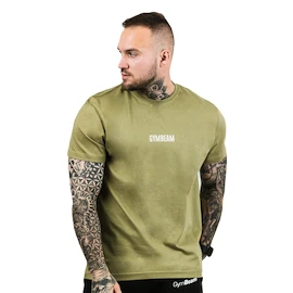 Heren T-shirt GymBeam FIT Olive