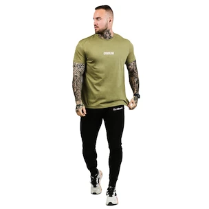 Heren T-shirt GymBeam  FIT Olive