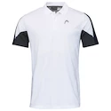 Heren T-shirt Head  Club 22 Tech Polo Shirt Men White/Dark Blue S