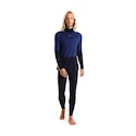 Heren T-shirt Icebreaker Merino 200 Oasis Sonebula LS High Neck Mid Navy/Royal Navy/Snow/Cb