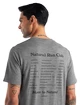 Heren T-shirt Icebreaker  Tech Lite II SS Tee Natural Run Club Metro