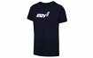 Heren T-shirt Inov-8  Cotton Tee Blue