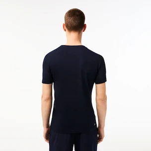 Heren T-shirt Lacoste  Core Performance Navy/White L