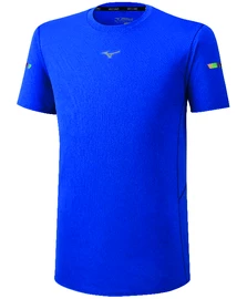 Heren T-shirt Mizuno Alpha Jacquard Tee blue