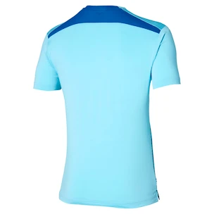 Heren T-shirt Mizuno  Charge Shadow Graphic Tee Blue Glow