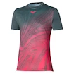 Heren T-shirt Mizuno  Charge Shadow Graphic Tee Turbulence S