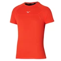 Heren T-shirt Mizuno  DryAeroFlow Tee Grenadine