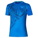 Heren T-shirt Mizuno  Mugen Shadow Graphic Tee Mugen Blue