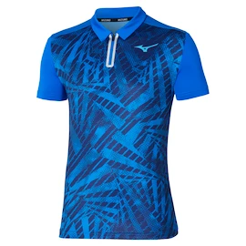 Heren T-shirt Mizuno Mugen Shadow Polo Mugen Blue