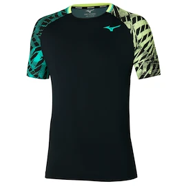 Heren T-shirt Mizuno Mugen Shadow Tee Black