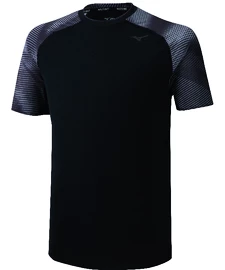 Heren T-shirt Mizuno Printed Tee black