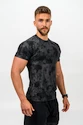 Heren T-shirt Nebbia  Camouflage Kompression T-Shirt FUNCTION black