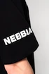 Heren T-shirt Nebbia  Heavyweight Cotton Oversized T-shirt GRIND Black