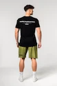 Heren T-shirt Nebbia  Muscle Fit T-shirt FLEXIN' Black