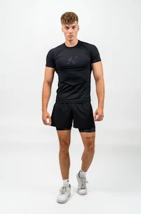 Heren T-shirt Nebbia  Workout Compression T-shirt ENDURANCE black