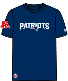 Heren T-shirt New Era Fan Tee NFL New England Patriots