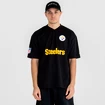 Heren T-shirt New Era  Wordmark Oversized NFL Pittsburgh Steelers