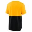 Heren T-shirt Nike  Colorblock NFL Pittsburgh Steelers