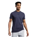 Heren T-shirt Reebok  Melange Dark Blue