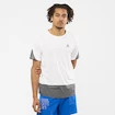 Heren T-shirt Salomon Cross Run SS Tee White/Black XL