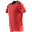 Heren T-shirt Salomon  Essential Colorblock Fiery Red