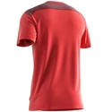 Heren T-shirt Salomon  Essential Colorblock Fiery Red