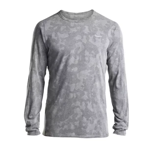 Heren T-shirt Saucony  Negative-Splt Jacquard LS grey