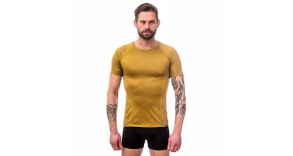 Heren T-shirt Sensor  Coolmax Mesh Mustard S