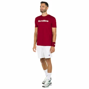 Heren T-shirt Tecnifibre  Club Cotton Tee Cardinal