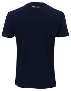 Heren T-shirt Tecnifibre  Club Cotton Tee Marine