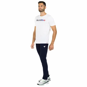 Heren T-shirt Tecnifibre  Club Cotton Tee White