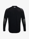 Heren T-shirt Under Armour  Armourprint LS-BLK