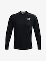 Heren T-shirt Under Armour  Armourprint LS-BLK