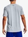 Heren T-shirt Under Armour  BBALL BRANDED WRDMRK SS-GRY