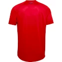 Heren T-shirt Under Armour  Big Logo Tech SS Red